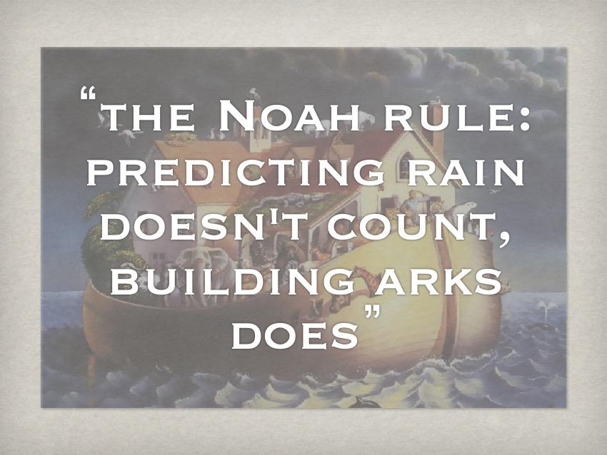 [ppt: those words superimposed on the ark]
